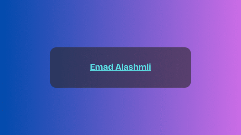 emad alashmli