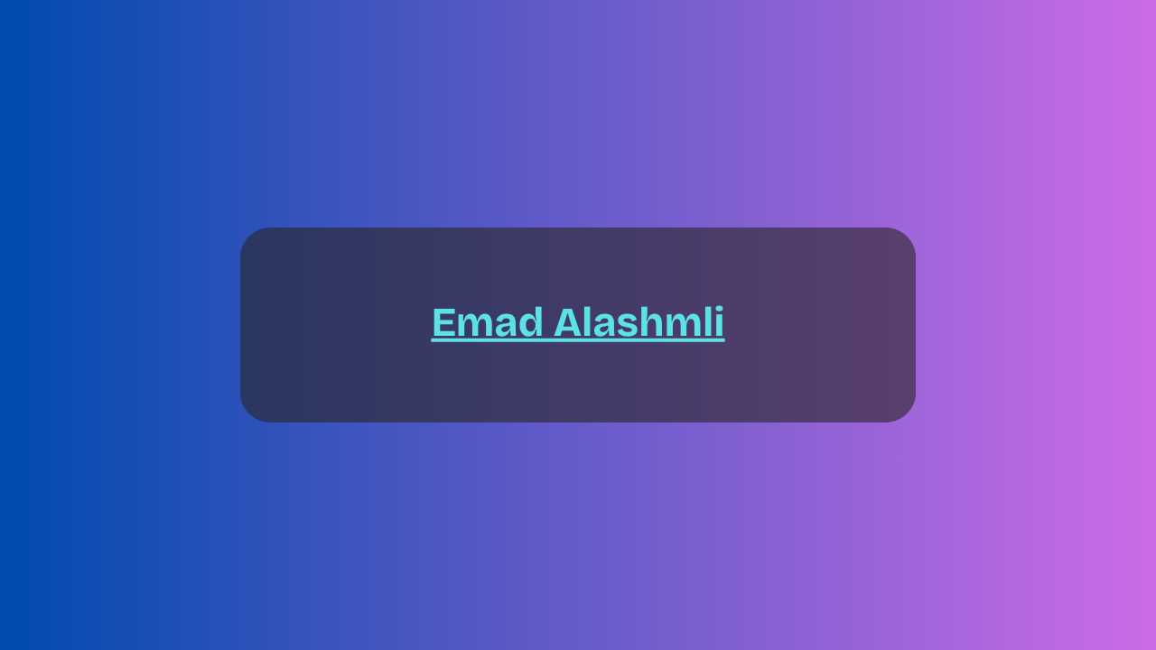 emad alashmli