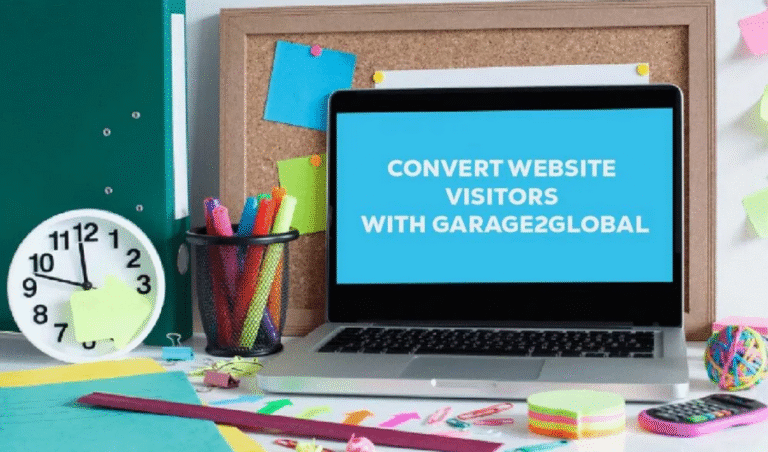 convert website visitors with garage2global